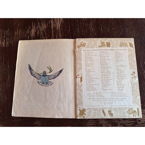 Vintage 1969 Little Golden Book "Noahs Ark" By Barbara Shook Hazen Illustrated B - Picture 7 of 15